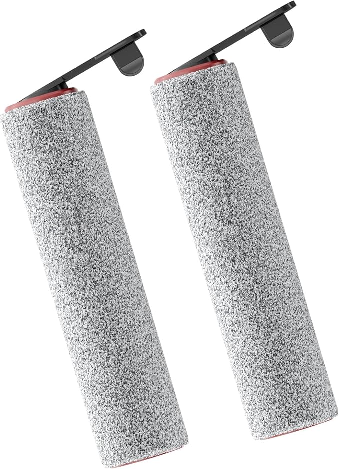 Replacement Vacuum Filters Roller Brushes Compatible with Dreame H12 Pro Wet Dry Vacuum Cleaner, Efficient Replacement Filters for Clean Floors (【H12Pro】2 Brush)