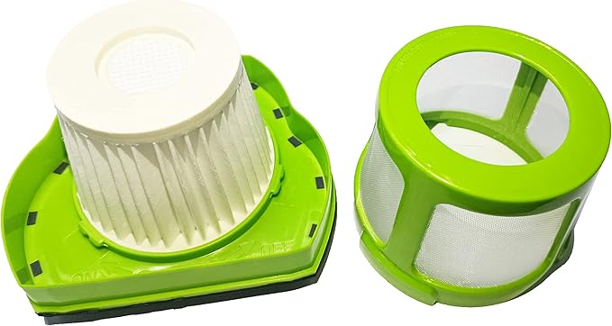 2 Pack HEPA Filter Kit Replacement For Bissell Pet Hair Eraser Handheld Vacuum 1782 17823, Compare to Parts # 1608653 1608654