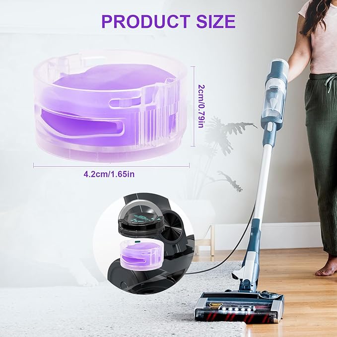 Replacement For Shark odor neutralizer cartridge: Scent Refill For Shark ZU102 LA492 AZ3002 AZ4002 AZ4000 HZ3002 HZ4000 IZ862H IZ562H ZD550 Stratos Vacuum HP302/HP301/HP152/HP132/HP232 Air purifier