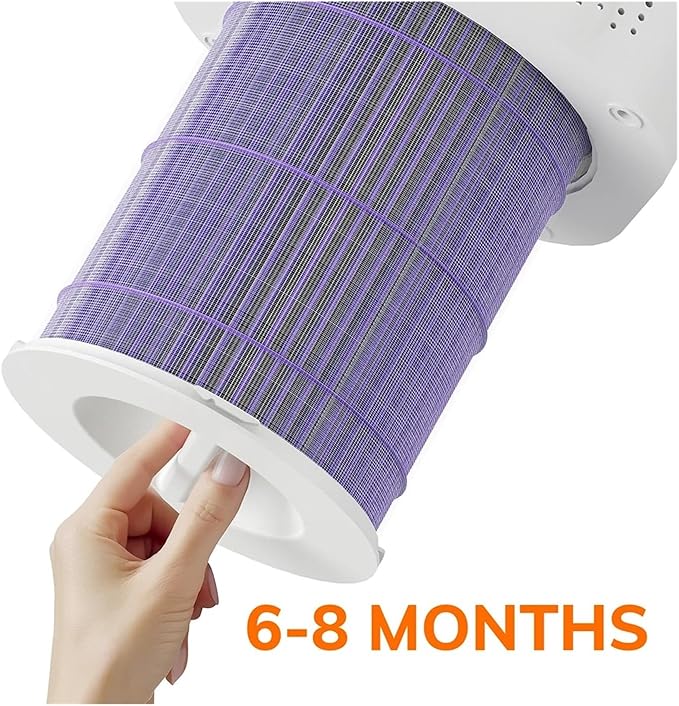 H13 Air Filter Cartridge Universal Accessories，Compatible For Air Purifier AP-T1 AP-T2