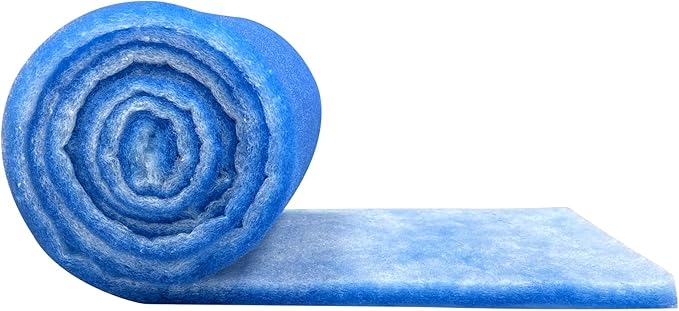 Air Vent Filters,12"x120" Cut to Fit Air Filter Material,MERV 8 Reusable 3-Layer Air Vent Filter for Home Floor, Grilles, Ceiling, HVAC Furnace Vents, With Adhesive Tape