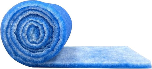 Air Vent Filters,12"x120" Cut to Fit Air Filter Material,MERV 8 Reusable 3-Layer Air Vent Filter for Home Floor, Grilles, Ceiling, HVAC Furnace Vents, With Adhesive Tape