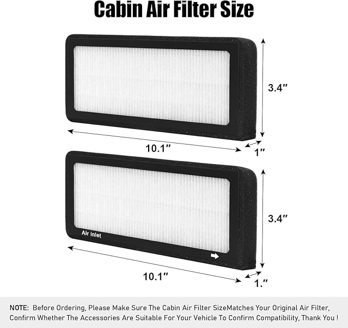 CF10553,Cabin Air Filter with activated carbon particle for Nissan,2005-2023 Frontier,2012-2015 NV1500,2012-2015 NV2500,2012-2015 NV3500,2005-2012 Pathfinder,2005-2015 Xterra.Suzuki,2009-2012 Equator