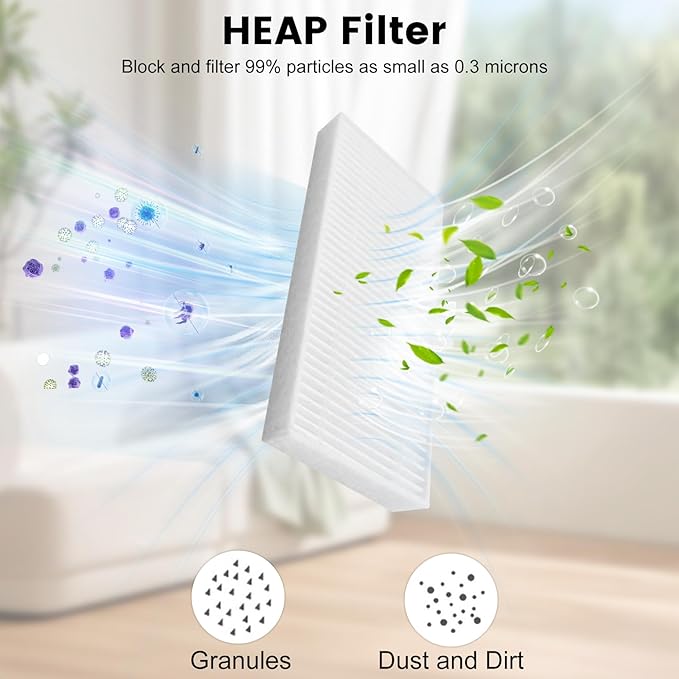 26 Pack Replacement Accessories Compatible with eufy Robot Vacuum C10，2 Mainbrush 4 Filter 6 Dust Bag 6 Sidebrush 1Cleaning Brush 1Screwdriver,6Scented Stick