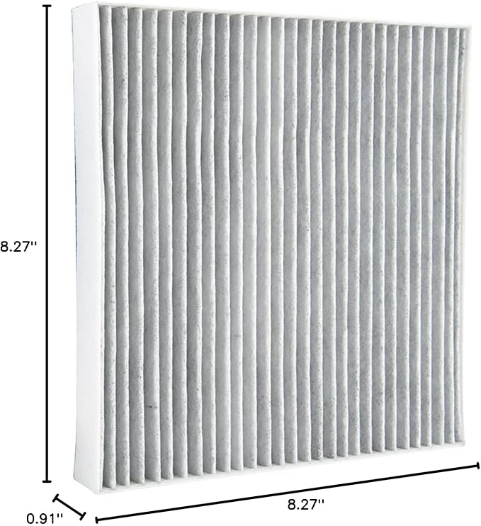 KAX CF10374 Cabin Air Filter, Replacement for Toyota Tacoma 2005-2023 for Dodge Dart 2013-2016 for Pontiac Vibe 2003-2008 CP374, BE-374, w/Activated Carbon Passenger Compartment Air Filter