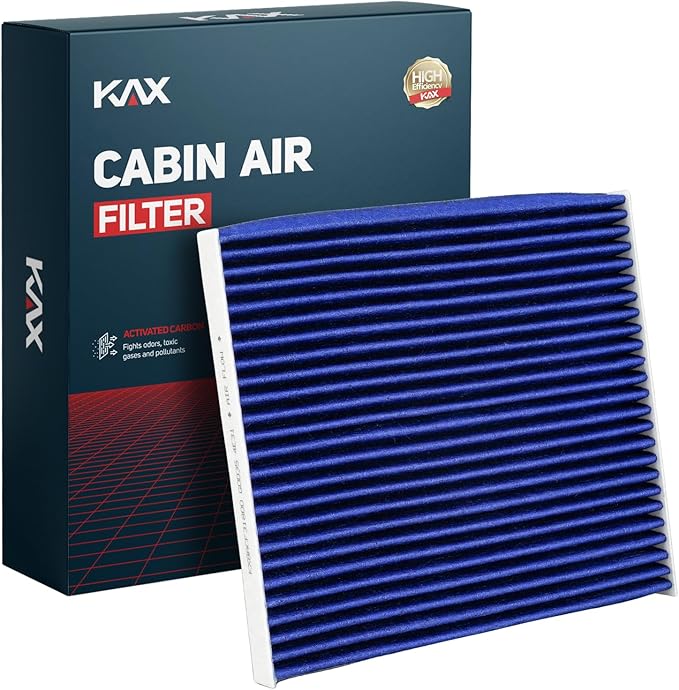 KAX Premium Cabin Air Filter, CF10133 Replacement for Toyota Corolla 2002-2008, Matrix 2003-2008 Strong Adsorption w/Upgraded Activated Carbon
