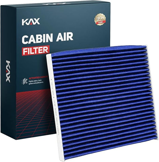 KAX Premium Cabin Air Filter, CF10133 Replacement for Toyota Corolla 2002-2008, Matrix 2003-2008 Strong Adsorption w/Upgraded Activated Carbon