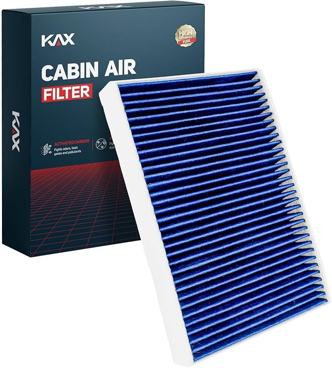 KAX Cabin Air Filter, CF10435 Replacement for S60, XC70, XC60, V70, V60 Cross Country, V60, S60 Cross Country, Evoque, w/Activated Carbon Passenger Compartment Air Filter