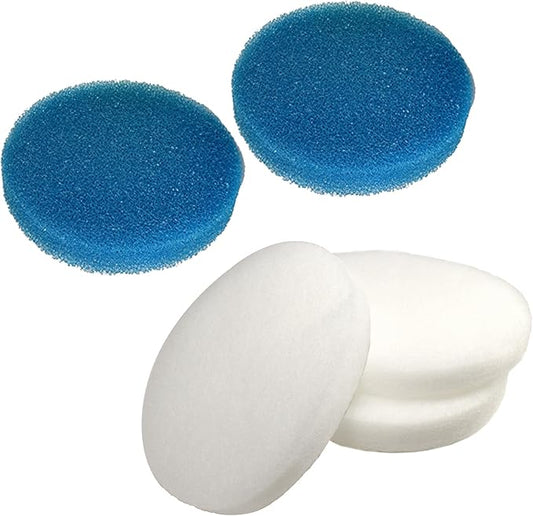 HQRP Fine and Coarse Media Filter Pads (3+2) Compatible with Eheim Classic 600/2217 External Aquarium Canister Filter