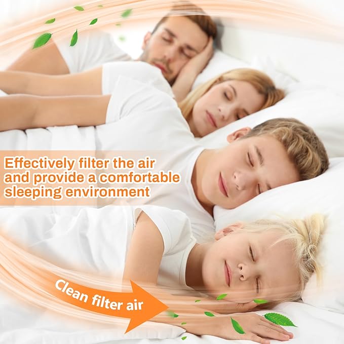 1 In x 25 In x 10 Ft Air Vent Filters Roll DIY Cut to Size Air Filter material Roll Orange and White Polyester Air Filter Media for HVAC Furnace Aquarium Window Floor Vent