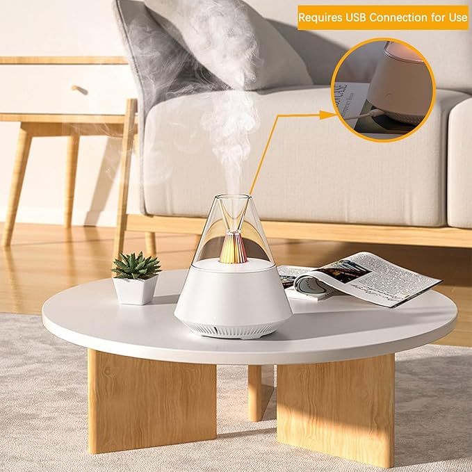 Ultrasonic Cool Mist Humidifier for Bedroom Small Room Plants Baby Nursery Quiet Humidifiers with Night Light Bedroom Essential Oil Diffuser