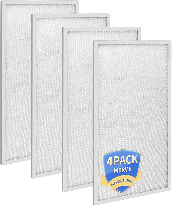 Sentinel HD55 HDi65 Filters Compatible with Alorair Basement Dehumidifiers,MERV-8 (4 Pack)