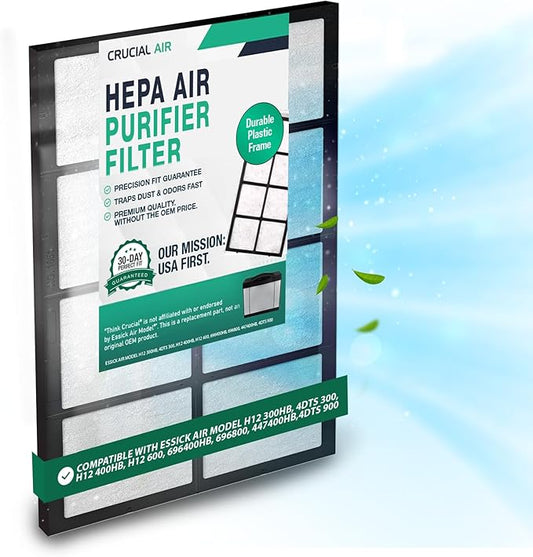 Think Crucial Replacement Air Humidifier Filter - Compatible With Essick Air Part #1051 - Models 4DTS 300, 4DTS 900, H12 300HB, 400HB, 600, 696400HB, 696800, 447400HB - (1 Pack)