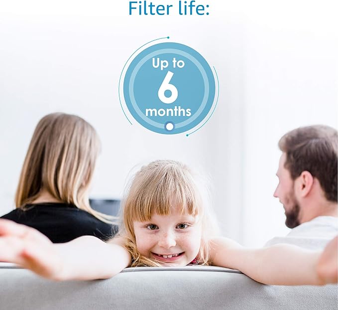 AQUACREST DW80/90 Under Sink Water Filter, Replacement for Aqua-Pure AP-DW80/90, AP-DWS1000, Kohler K-201-NA, Kohler K-202-NA (Pack of 2), Model No. WF60-80/90