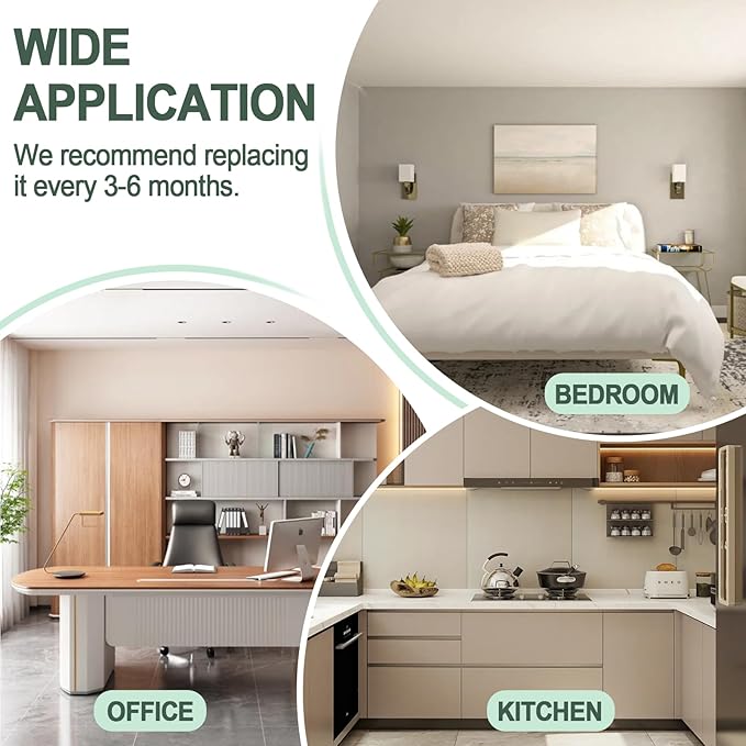 TZ-K2 Air Purifier Replacement Filter Compatible with ToLife TZ-K2 Air Cleaner Purifier-3 Pack