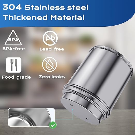 Gravity-fed Water Filter System, NSF/ANSI 372 Certification, 304 Stainless Steel Water Purifier System with Sight Glass Spigot, 2 Water Filters and Stand, Refreshing Water at Home, Camping,2.25 Gallon