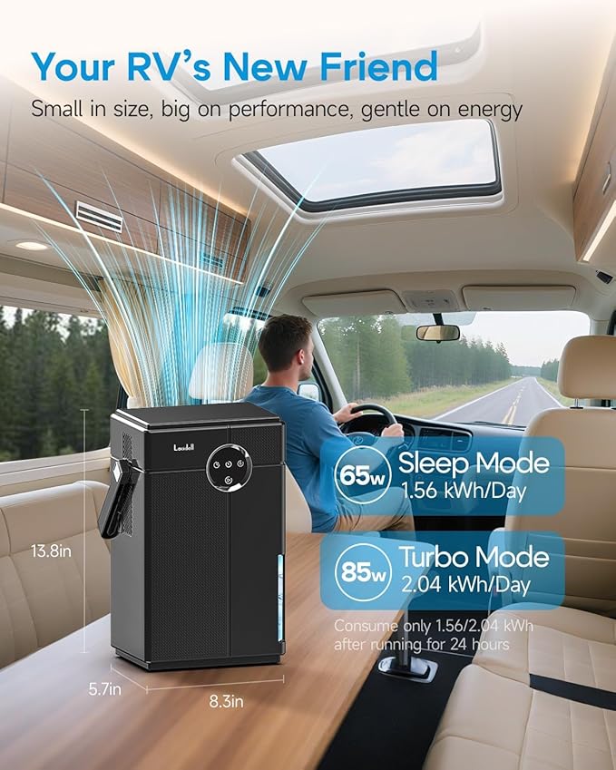 Small Dehumidifier with Drain Hose, Portable Dehumidifier for Bathroom, 118oz Dehumidifiers for Home 800 sq ft with 7 Colorful Light, Quiet Dehumidifiers for Bedroom RV Closet Basement