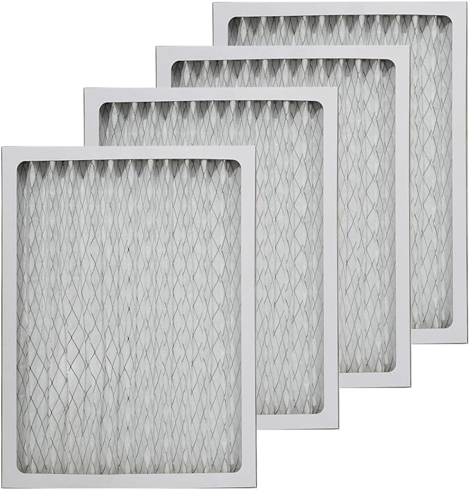 PUREBURG Replacement Filter Compatible with Honeywell TrueDRY DR90, DR90A2000, DR120 Dehumidifier, Replace Part 50070171-002,4-Pack 17.5 x 13.5 x 1.55 MERV11