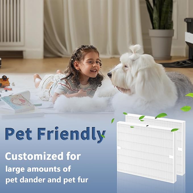 2 Pack AP-1512HH True HEPA Replacement Filter for Coway Airmega AP-1512HH and Airmega 200M Series Air Purifiers (AP-1512HH, AP-1512HH-FP, AP-1518R, AP-1519P) by Funmit, Compared to Part # 3304899