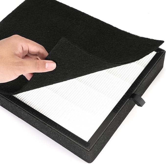 True HEPA 45i Replacement Filter, Compatible with Flex Bh400 and 45i air purifier, Compared # B4-Fresh/FL40-Silver-Carbon, 2 Pack HEPA Filter+4 Pre Filter