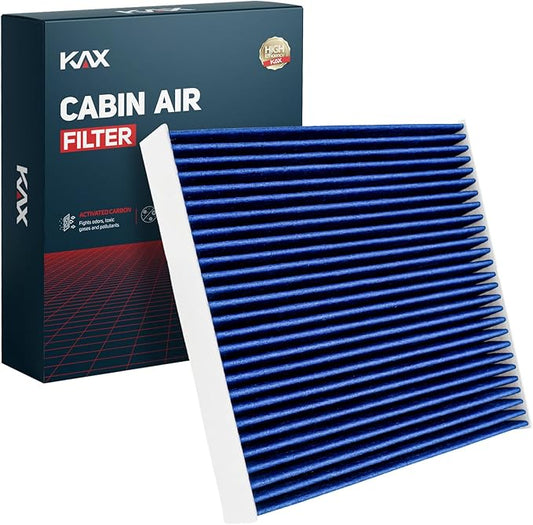 KAX Cabin Air Filter, CF10562 Replacement for SC430 2002-2010, LS430 2001-2006, GS430 2001-2005, GS300 2001-2005, w/Activated Carbon Passenger Compartment Air Filter, 200% Longer Life