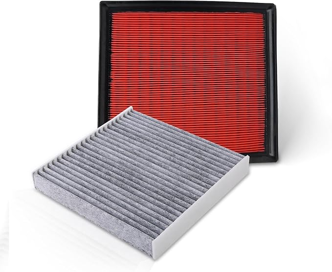 Engine & Cabin Air Filter Fits 2013-2018 ES350, 2015-2017 NX200t, 2010-2015 RX350, 2013-2018 Avalon, 2012-2017 Camry, 2014-2019 Highlander, 2011-2019 Sienna, Replacement for CF10285 CA10755