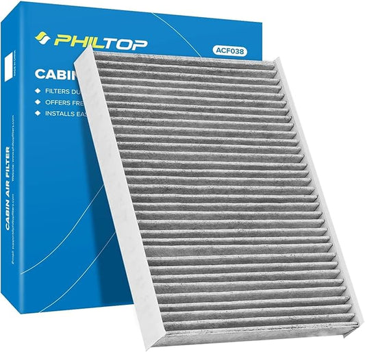 PHILTOP Cabin Air Filter, Replacement for CF12161,Sorento 2016 2017 2018 2019 2020, Premium Cabin Filter with Activated Carbon Filter, Pack of 1