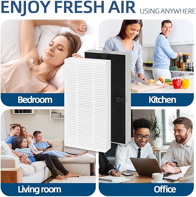 Homecarely 2 Pack Filter U for Febreze FRF102B HRF201B HHT270 HHT290 Compatible With Honeywell Filter U