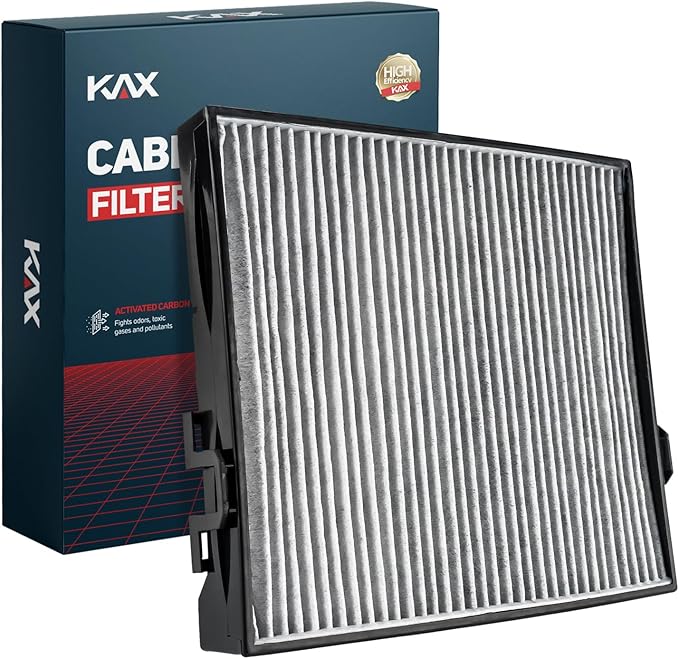 KAX Cabin Air Filter, CF10745 Replacement for Subaru Forester 2003 2005 2006 2007 2008, w/Activated Carbon Passenger Compartment Air Filter, Filter Up Dust Pollen, 200% Longer Life