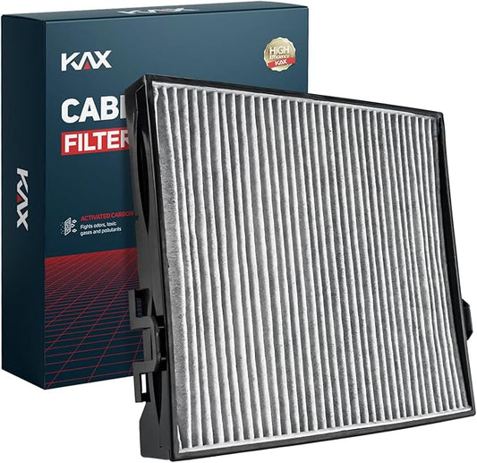 KAX Cabin Air Filter, CF10745 Replacement for Subaru Forester 2003 2005 2006 2007 2008, w/Activated Carbon Passenger Compartment Air Filter, Filter Up Dust Pollen, 200% Longer Life