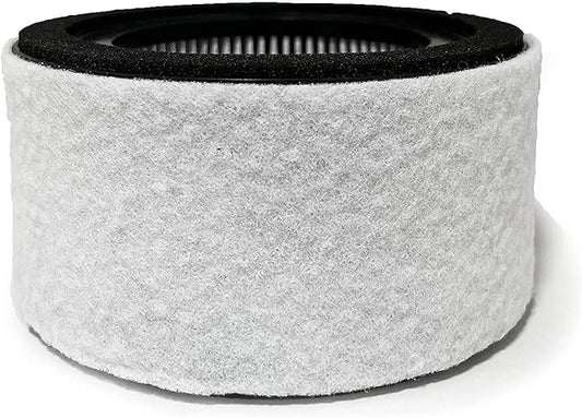 Nispira EE-5067 HS-1944 H13 Filter Replacement for Crane Air Purifier 3-in-1 True HEPA Carbon Washable Pre Filter, 1 Pack