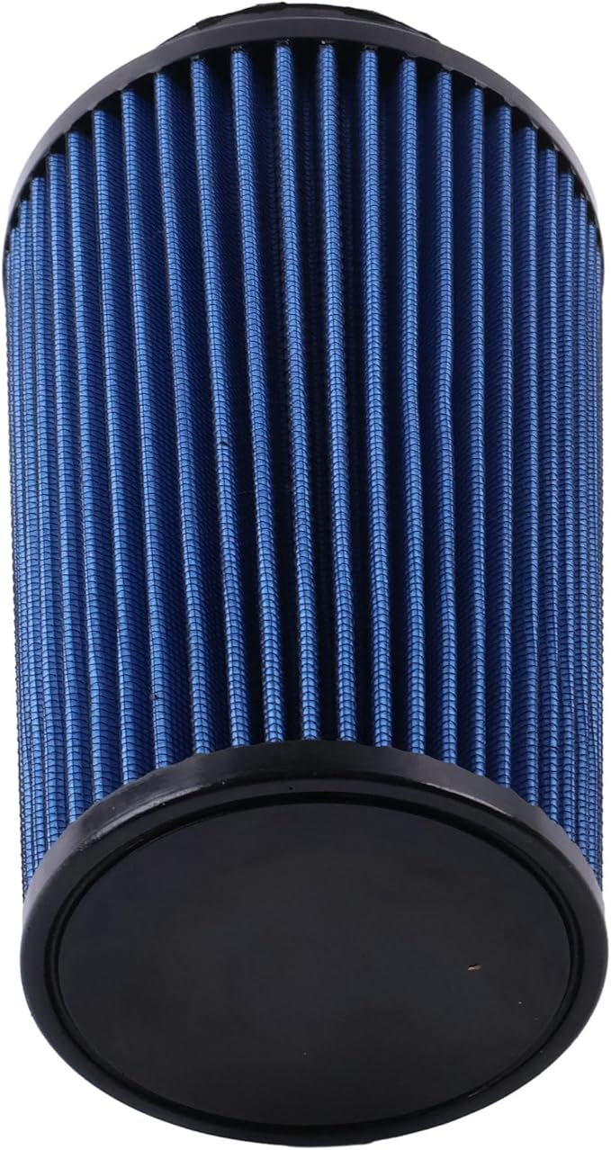 DVPARTS 4" Blue Replacement Washable/Reusable Oiled Cold Air Intake Filter DP0235 Compatible with All Rudy's 4" Intakes