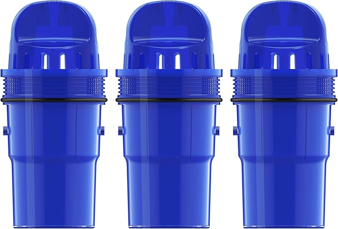 3 Packs Pitcher Water Filter Replacement for All PUR®, PUR® Plus Pitcher and Dispenser Filtration Systems, CRF950Z, PPF951K, PPF900Z, NSF Certified, AQUA CREST