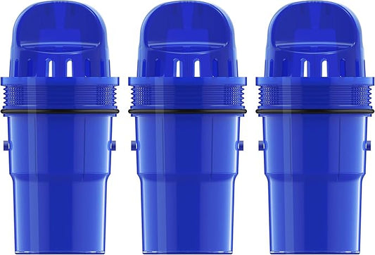 3 Packs Pitcher Water Filter Replacement for All PUR®, PUR® Plus Pitcher and Dispenser Filtration Systems, CRF950Z, PPF951K, PPF900Z, NSF Certified, AQUA CREST