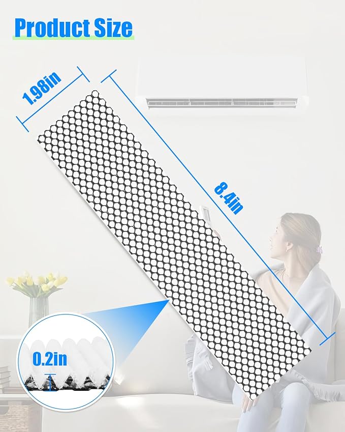Filter Fit for Carrier/Bryant Ductless Freshness Filter 12100206000056 4PCS