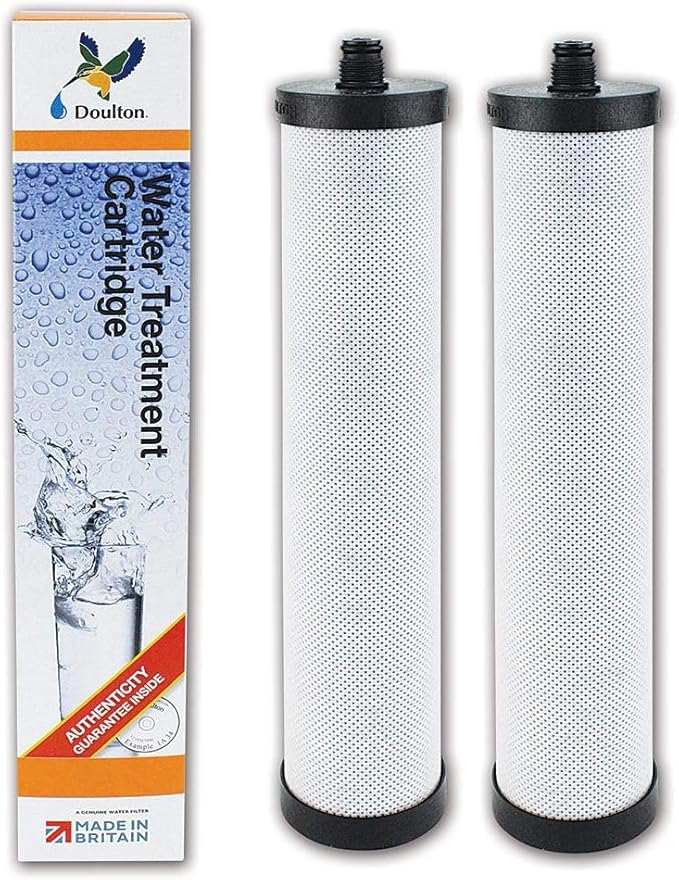 Doulton ¦ W9142011 ¦ 10" Fast Flow Taste Odour Limescale Reduction Cartridge ¦ M15 Threaded compatible Franke with 01, 05 and 07 ¦ Fits Franke Minerva 3 in 1 Kettle Tap ¦ 5C05 ¦ White