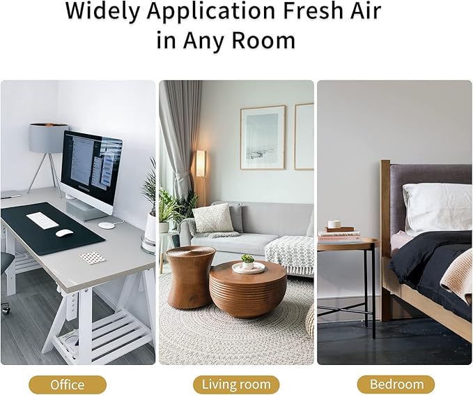 Water-Based Purifier Air Washer, Air Revitalizer & Freshener, Air Fresher with 7 LED Color Changing Light for Rooms (DarkYellow)