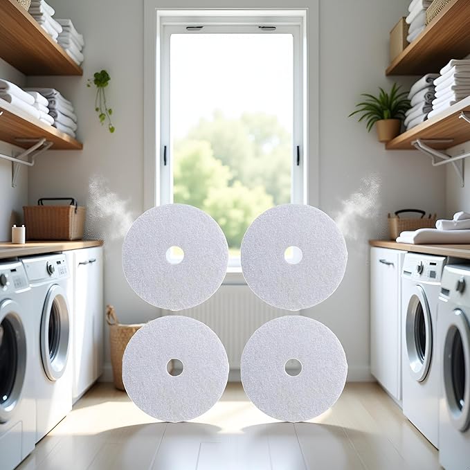 10 Pcs White Universal Cloth Dryer Exhaust Filter Portable Dryer Replacement Lint Filter Air Intake Paper Filters for Chef Dryer, Dryer Replacement Parts, Dryer Parts and Accessories (227 x 33 mm)