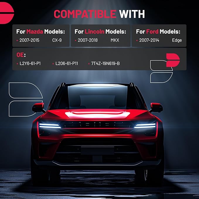 BDFHYK CF10547 Cabin Air Filter w/Activated Carbon Replacement for 2007-2015 CX-9, 2007-2018 MKX, 2007-2014 Edge