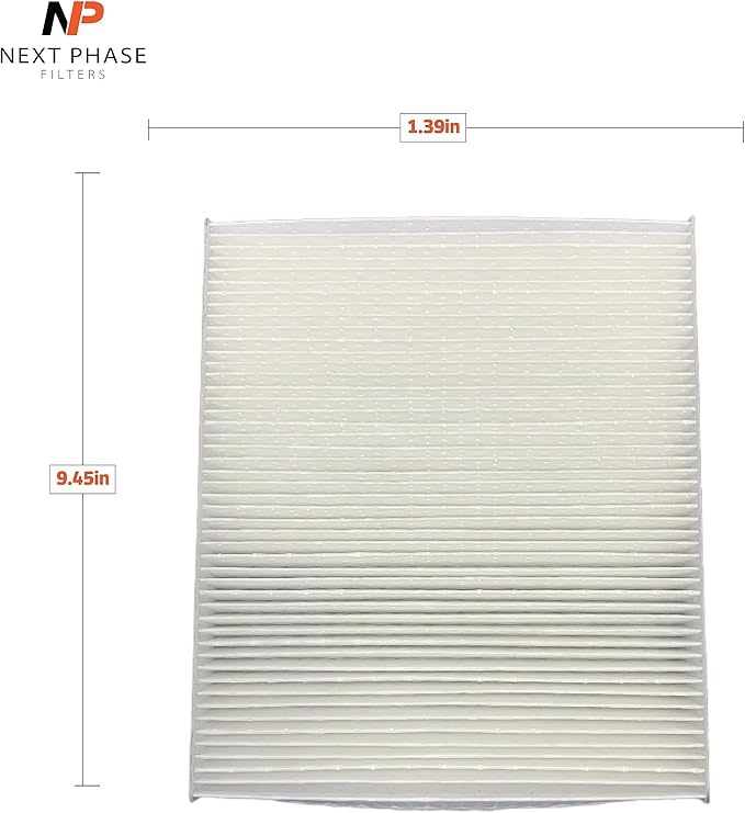 Cabin Air Filter Replacement - Pack of 1 - Made in USA - Compatible with Various Chevrolet, Buick & Cadillac Car Models - Replaces O.E. 13271190, CF181