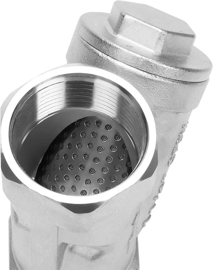 1-1/4 Inch Wye Strainer 100 Mesh Screen Filter Valve - 800 WOG SUS316 CF8M