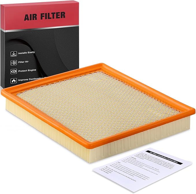 BDFHYK CA11251 Engine Air Filter Compatible with Buick Regal & Cadillac XTS & Chevrolet Impala Malibu Limited, 2.0L 2.5L 3.6L, Flexible Panel, Replace# PA9926, 22989313