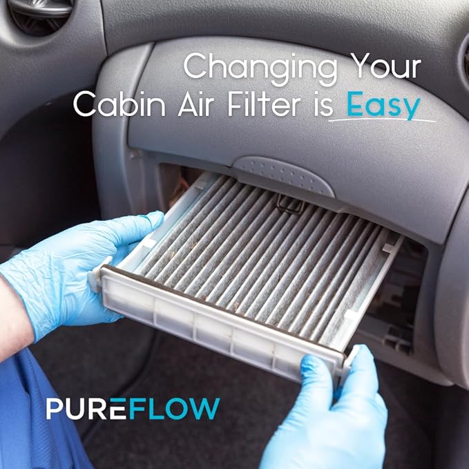 PureFlow Cabin Air Filter PC5384X | Fits 2003-2004 Ford F-250 Super Duty, F-350 Super Duty, 2004 F-150 Heritage, 2003-2004 F-550 Super Duty, F-450 Super Duty