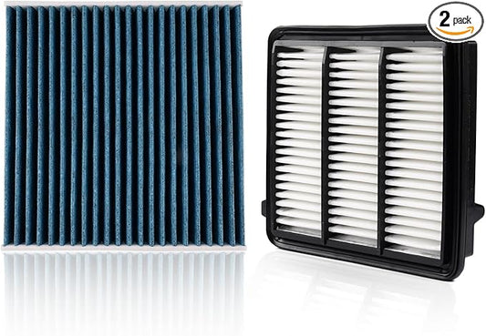 Cabin & Engine Air Filter Kit Fit for Civic 2022-26, Accord 2023-25, CR-V CRV CR V 2023-26, Integra 2023-26 All for 1.5L (Not for Hybrid 2.0L) Air Filter Replacement CF11182 17220-64A-A00