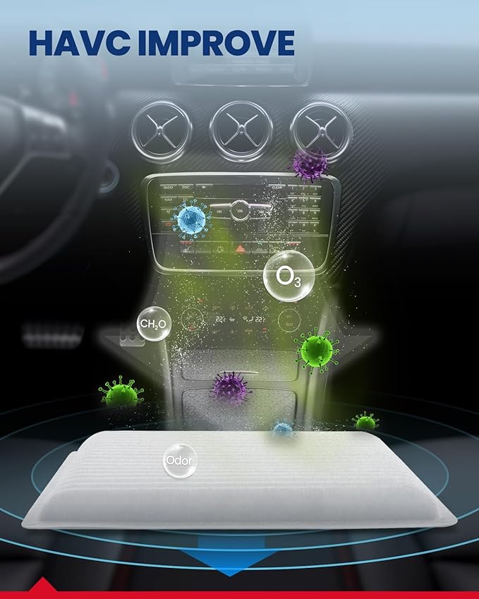 KAX Cabin Air Filter CF10139, Replacement for TC 2.4L (2005-2010), XA 1.5L(2004-2006), XB 1.5L(2004-2006), Echo 1.5L(2000-2005), RAV4 2.4L(2001-2005), w/Activated Carbon Cabin Air Filter