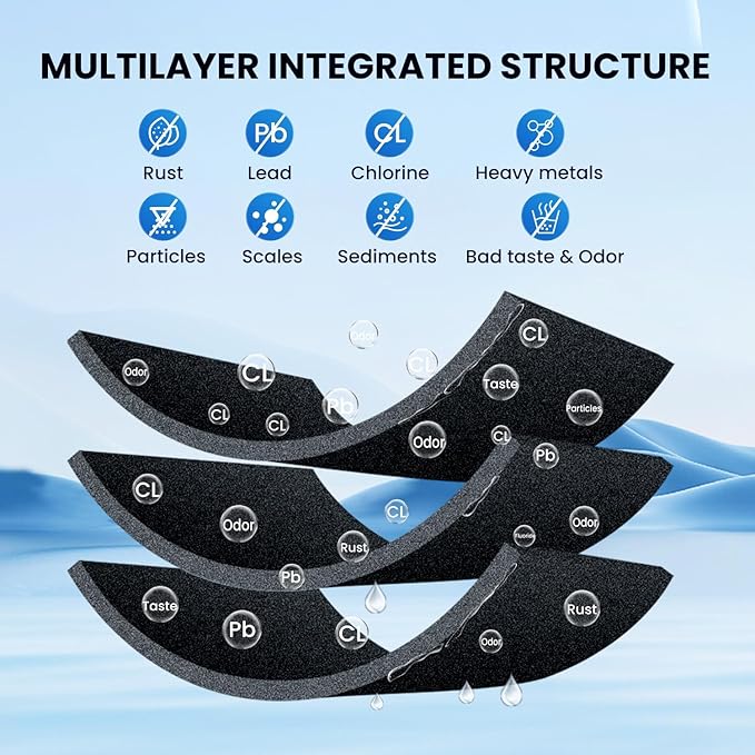 GOLDEN ICEPURE RWF0700A, Compatible with Samsung DA29-00020B, RF263BEAESR, RF28HMEDBSR, RF28HFEDTSR, RF28HFEDBSR, HAF-CIN/EXP, 46-9101, 4PACK