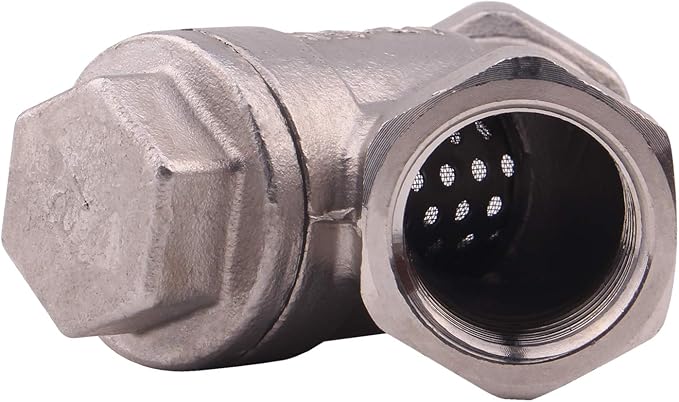 1/2 Inch Wye Strainer 100 Mesh Screen Filter Valve - 800 WOG SUS316 CF8M
