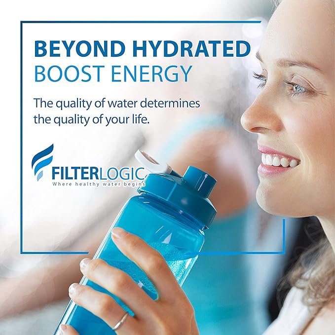 FilterLogic NSF Certified Pitcher Water Filter, Replacement for Brita® Classic 35557, OB03, Mavea® 107007, and Brita® Pitchers Grand, Lake, Capri, Wave, Amazon Basics® 10-Cup Pitcher (Pack of 6)