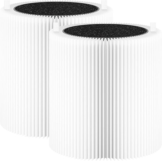 Improvedhand Blue Pure 311 AUTO Filter Replacement for Blue Pure 311 AUTO Air Puri-Fier, H13 True HEPA Filter and Activated Carbon Filter Pack of 2