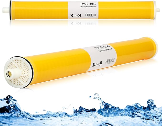 TW30-4040, Filmtec TW30 4040 for DOW Filmtec Membrane Replacement, Membrane TW30-4040 for Desalination, Commercial, Industrial, Size 4" x 40", 2050 GPD, Desalination Rate 99.5%